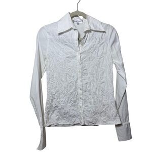 Anne Fontaine Avril Crisp Blouse Women's Sz. 38 (US 4/6)